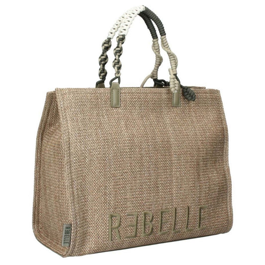 Borsa shopping REBELLE ELECTRA SAFARI borsa verde