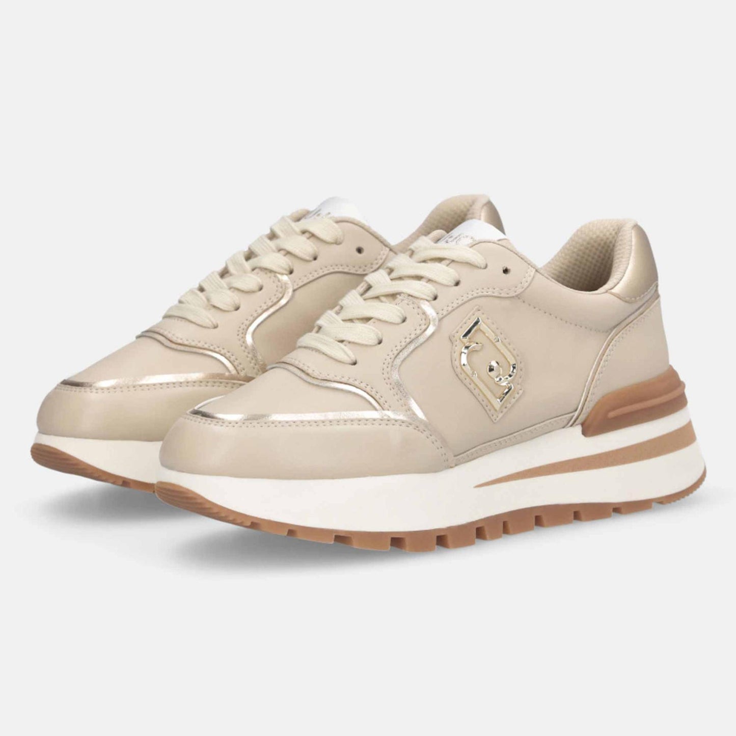 Sneakers LIU JO "Amazing 25" BF5049 beige