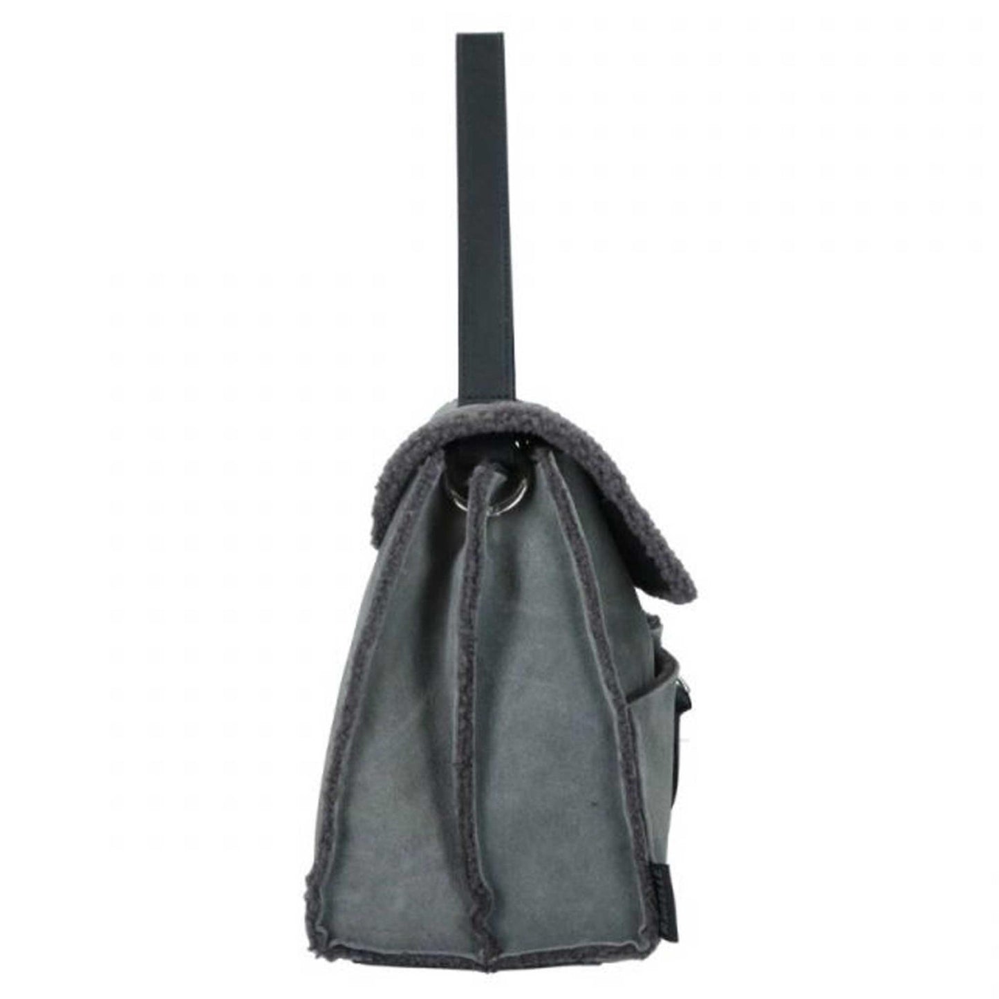 Borsa a cartella REBELLE CLIO HYPER borsa donna in pelle grigio