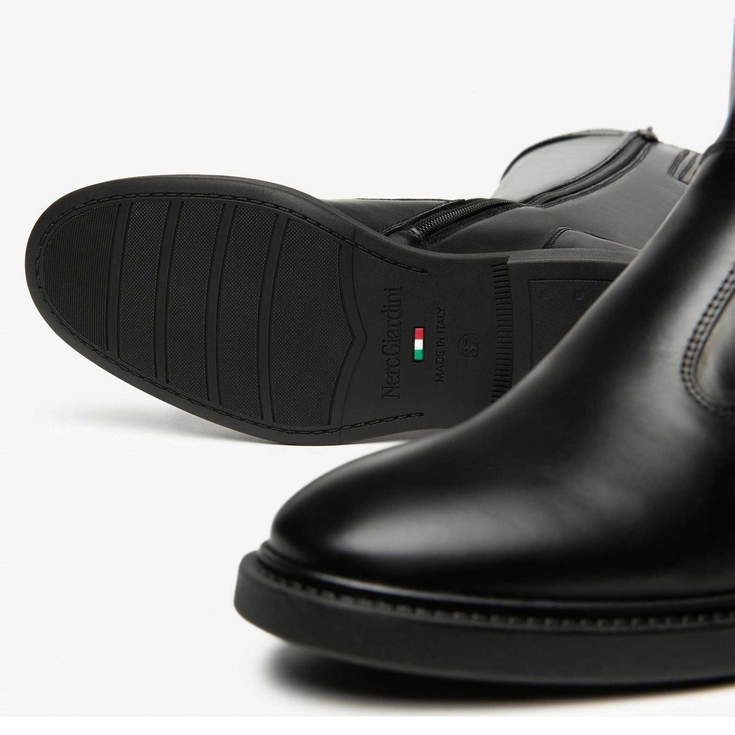 Stivali NeroGiardini I514713-100 I514713 4713 scarpe