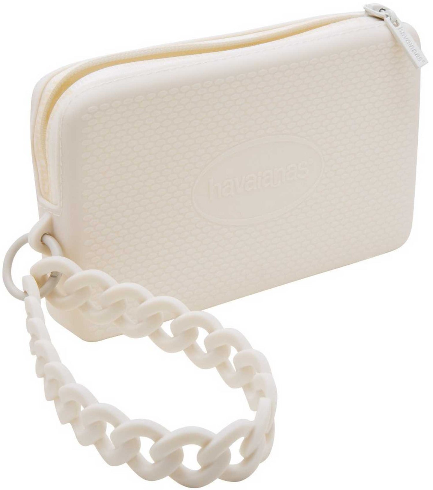Borsa donna Mini bag Chain Havaianas in silicone beige