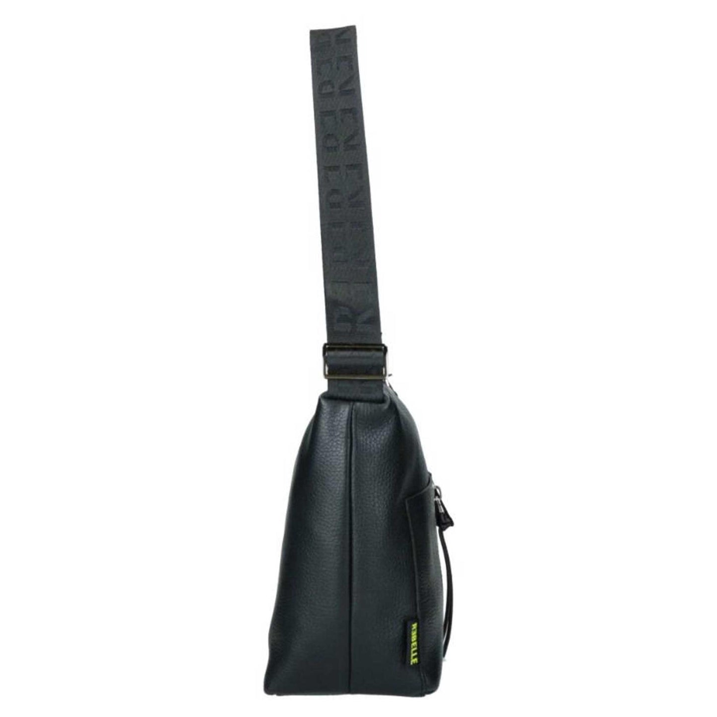 Borsa a spalla REBELLE LYCAENA BIG borsa donna in pelle nera