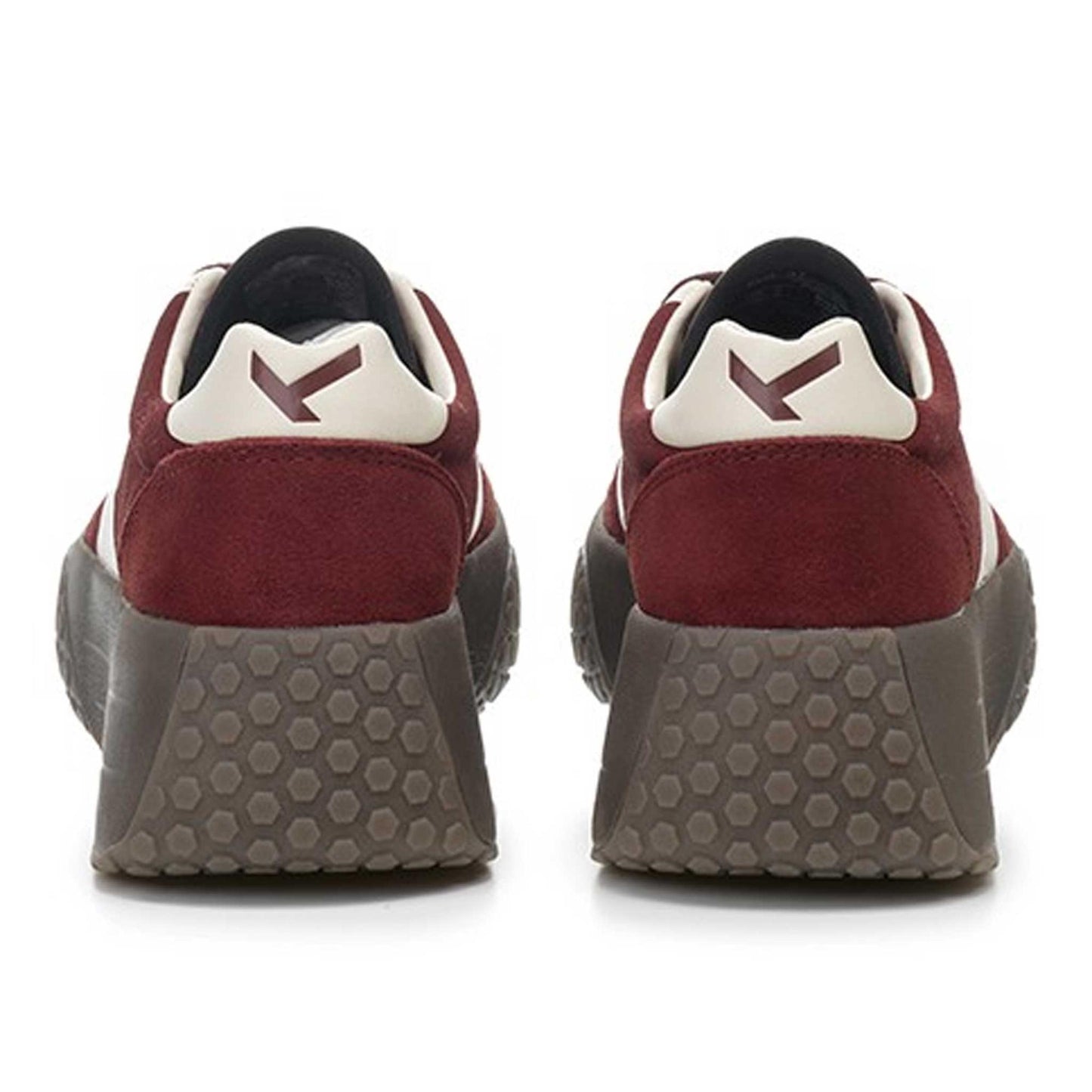 Sneakers Keh-Noo 9767 scarpe Rosso Bordeaux