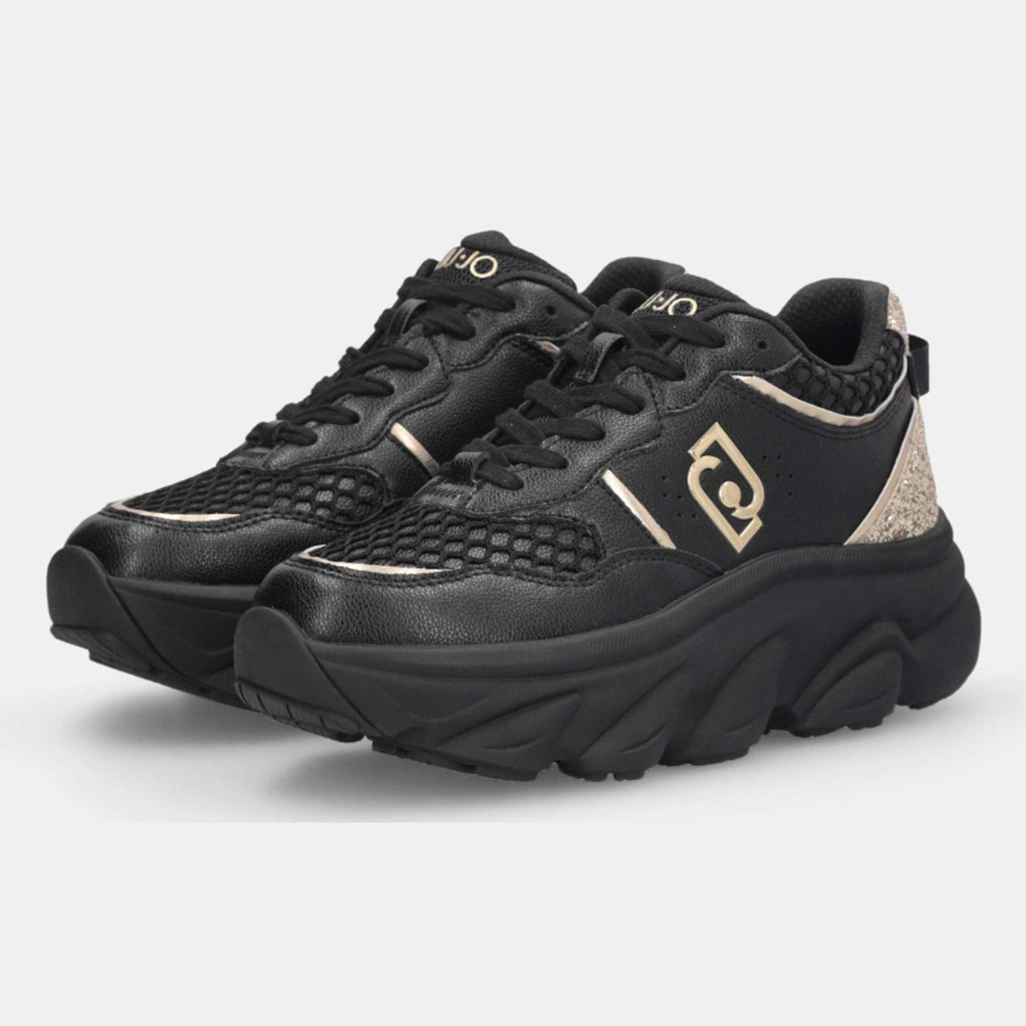 Sneakers LIU JO "Steffy 01" BF5061 Chuncky nero