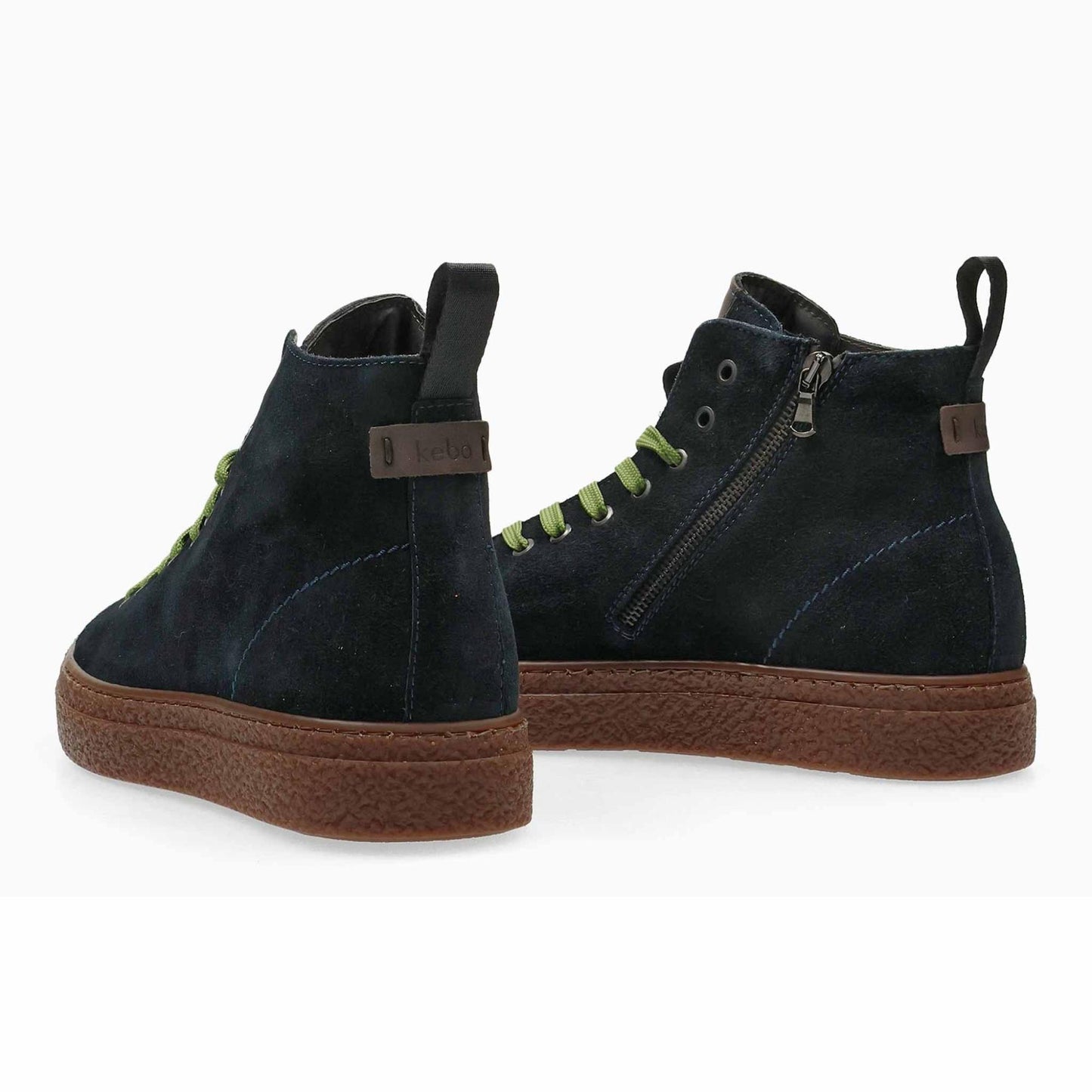 Polacchino KEBO LG5000 scarpe in camoscio blu