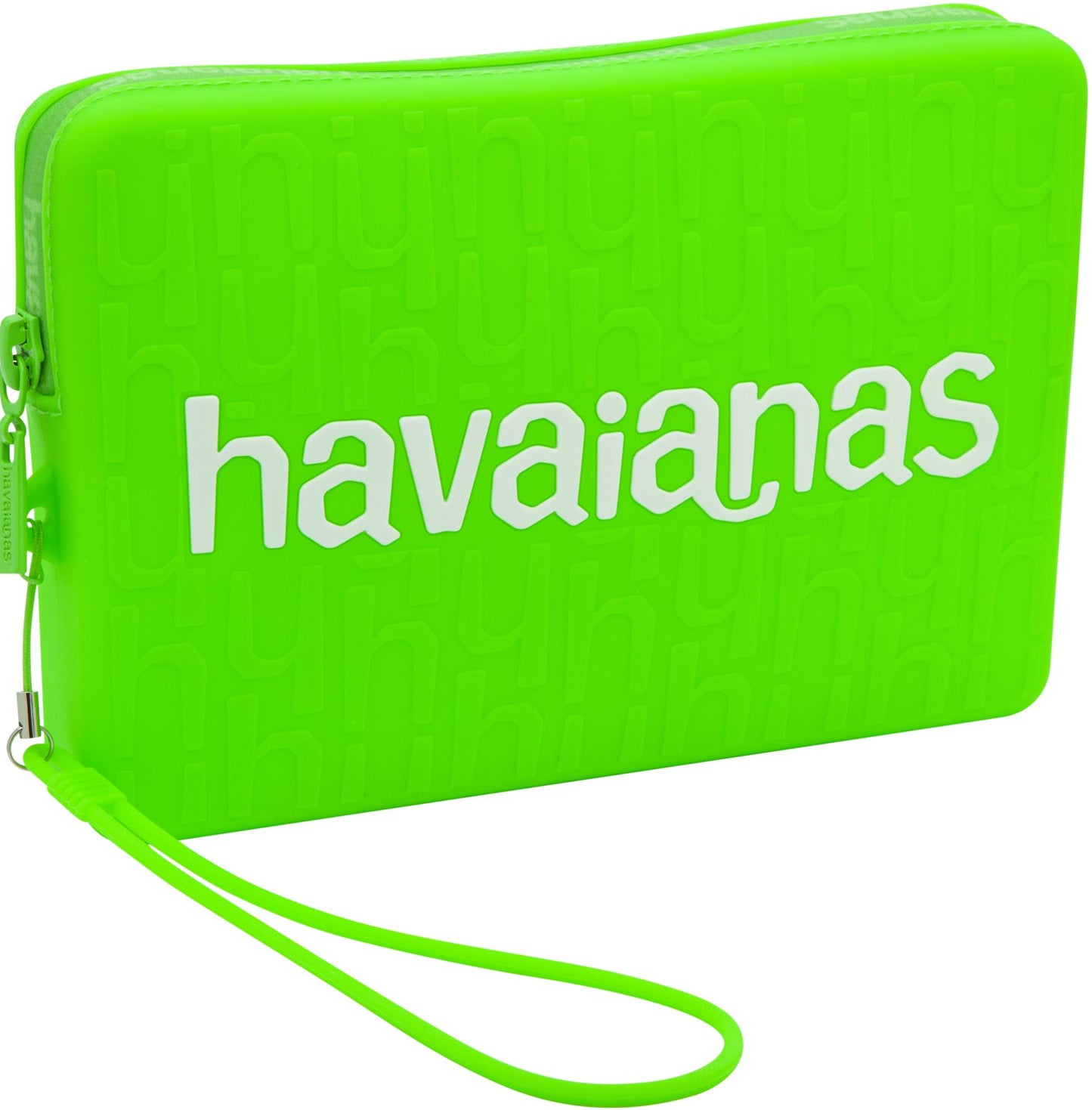 Borsa donna Mini bag Logo Havaianas in silicone neon verde