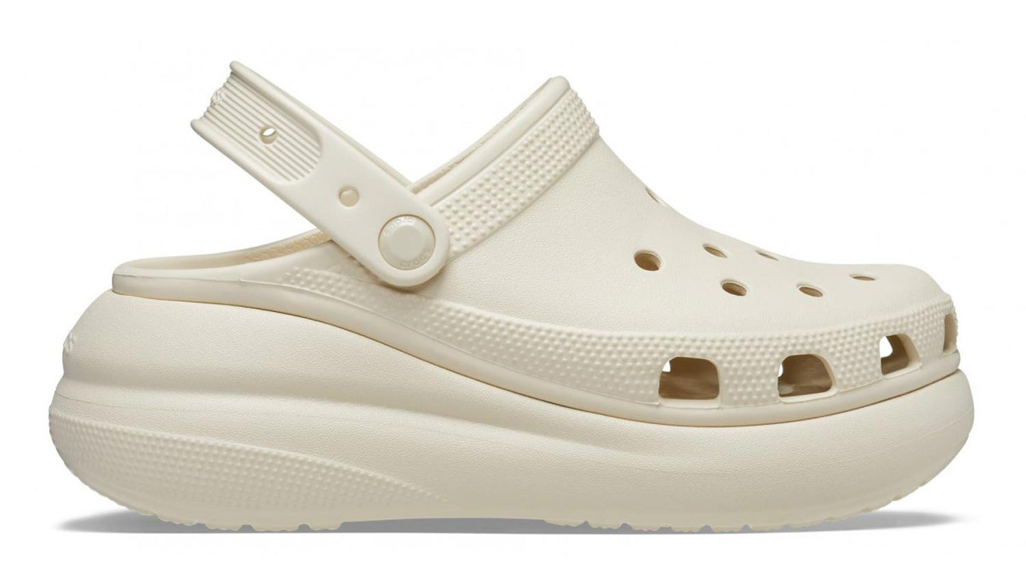 Sabot Classic Glog Platform Crocs 206750-2Y2 beige