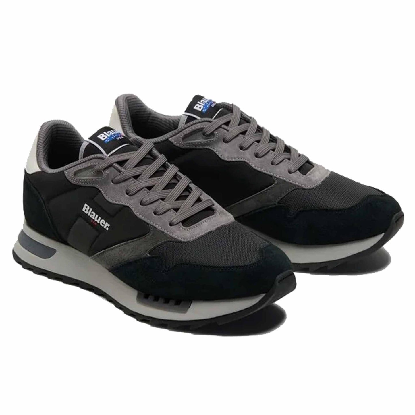 Sneaker Blauer "RYDER01" scarpe sport uomo nero