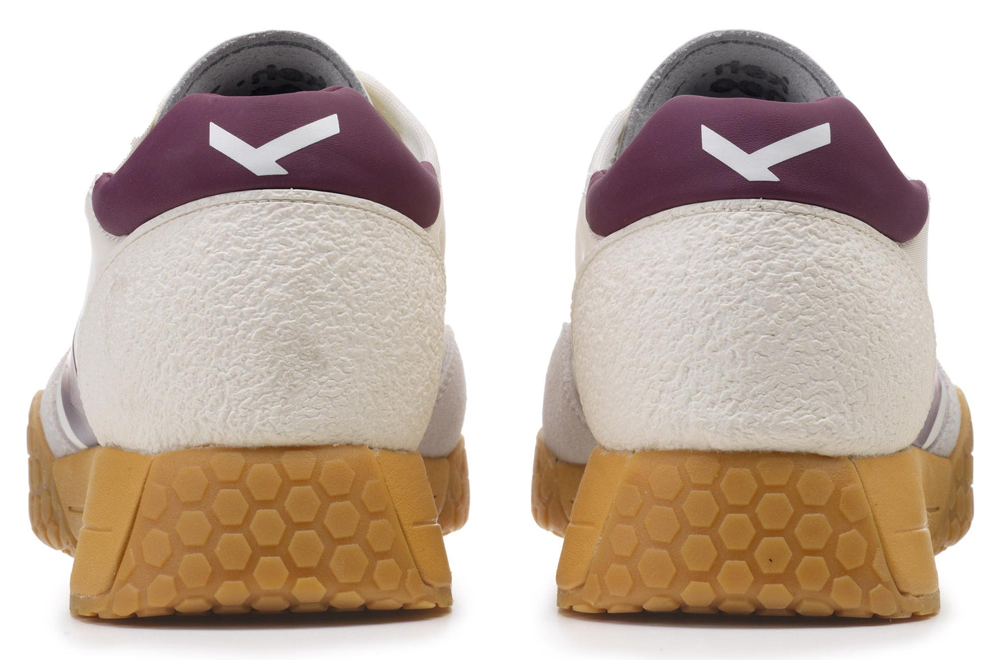 Sneakers Keh-Noo 9753 scarpe uomo bianco/bordeaux