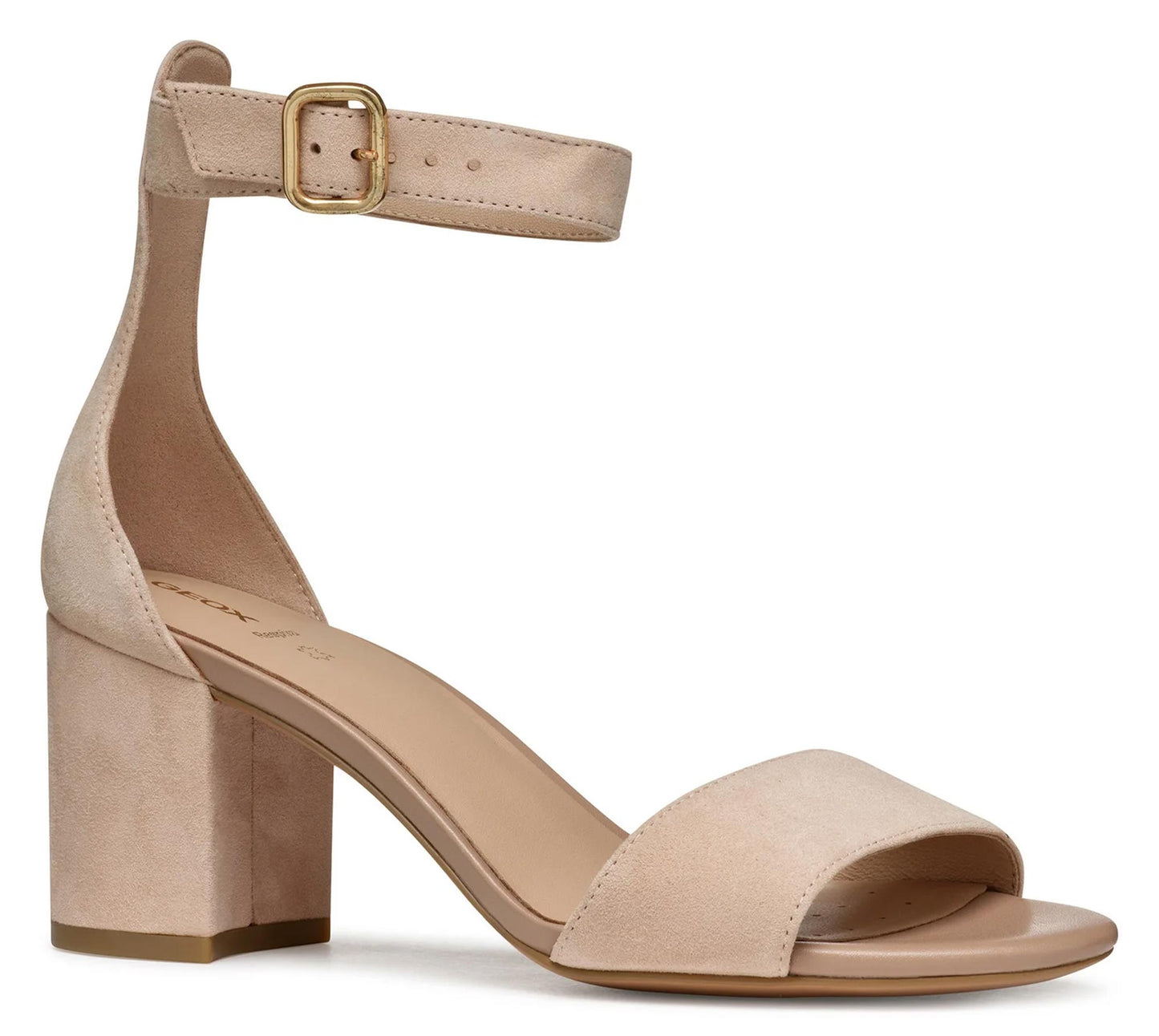 Sandali GEOX "Virnilisa" in camoscio rosa