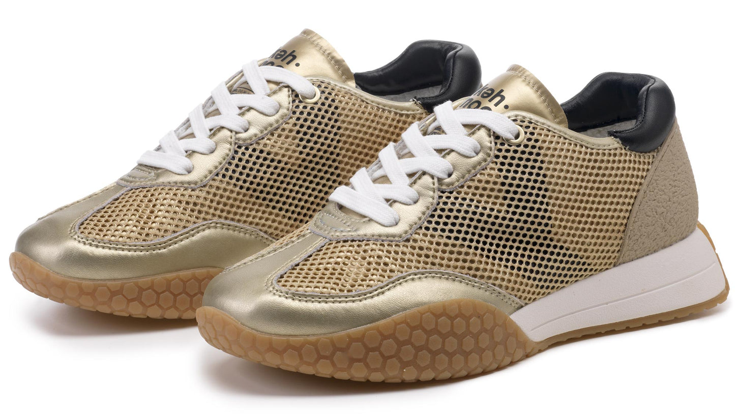 Sneakers Keh-Noo 9763 scarpe donna oro