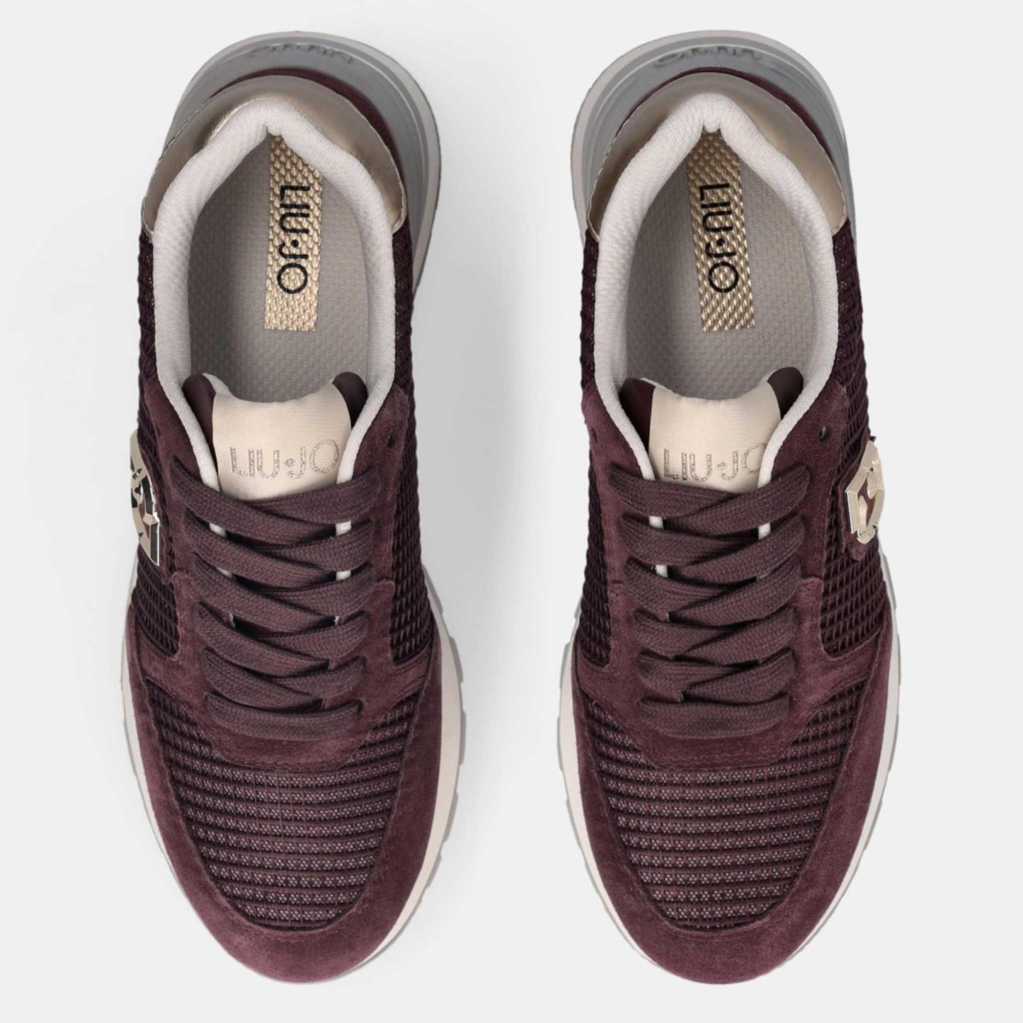 Sneakers LIU JO "Amazing" BF5049 burgundy