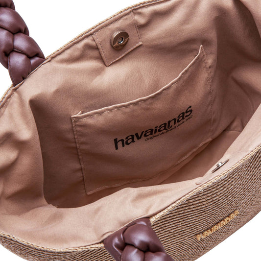 Borsa donna BOHO Bag Havaianas sand grey