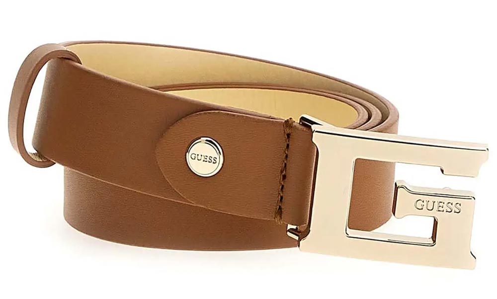 Cintura Guess BW7824-VIN30 cinta donna in pelle marrone
