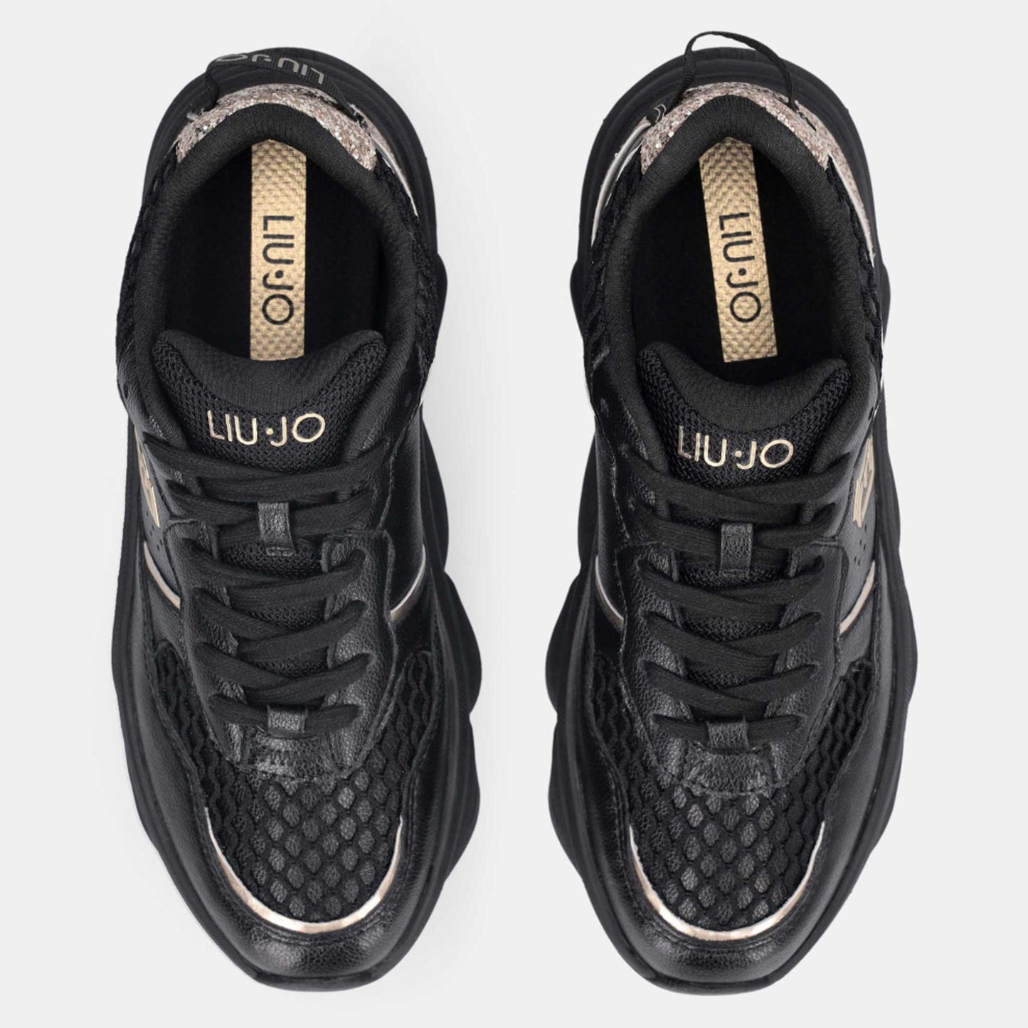 Sneakers LIU JO "Steffy 01" BF5061 Chuncky nero