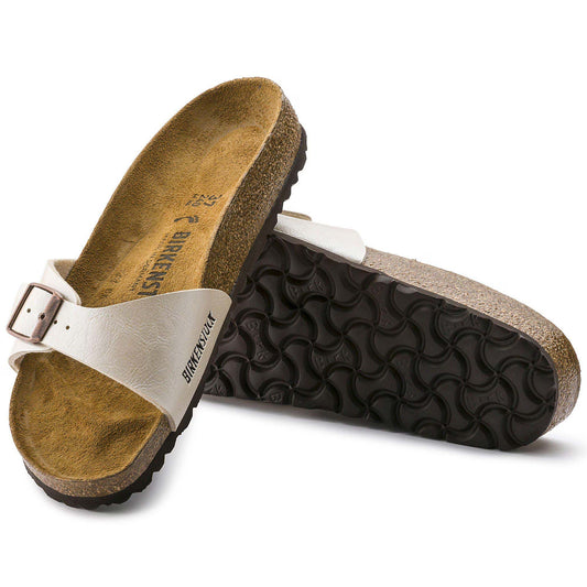 Sandali Madrid Birkenstock 940153 bianco perlato