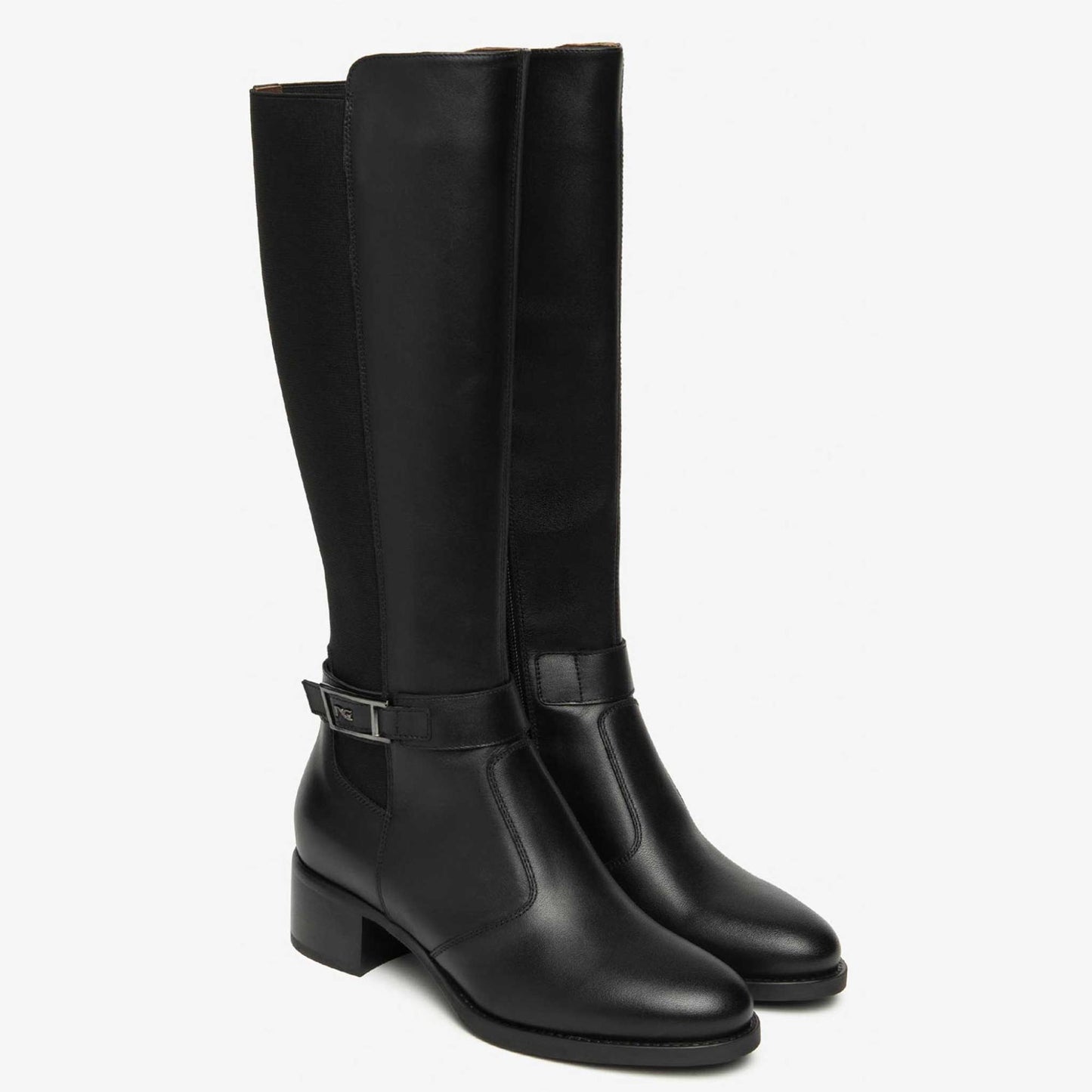 Stivali NeroGiardini I514643-100 I514643 4643 scarpe