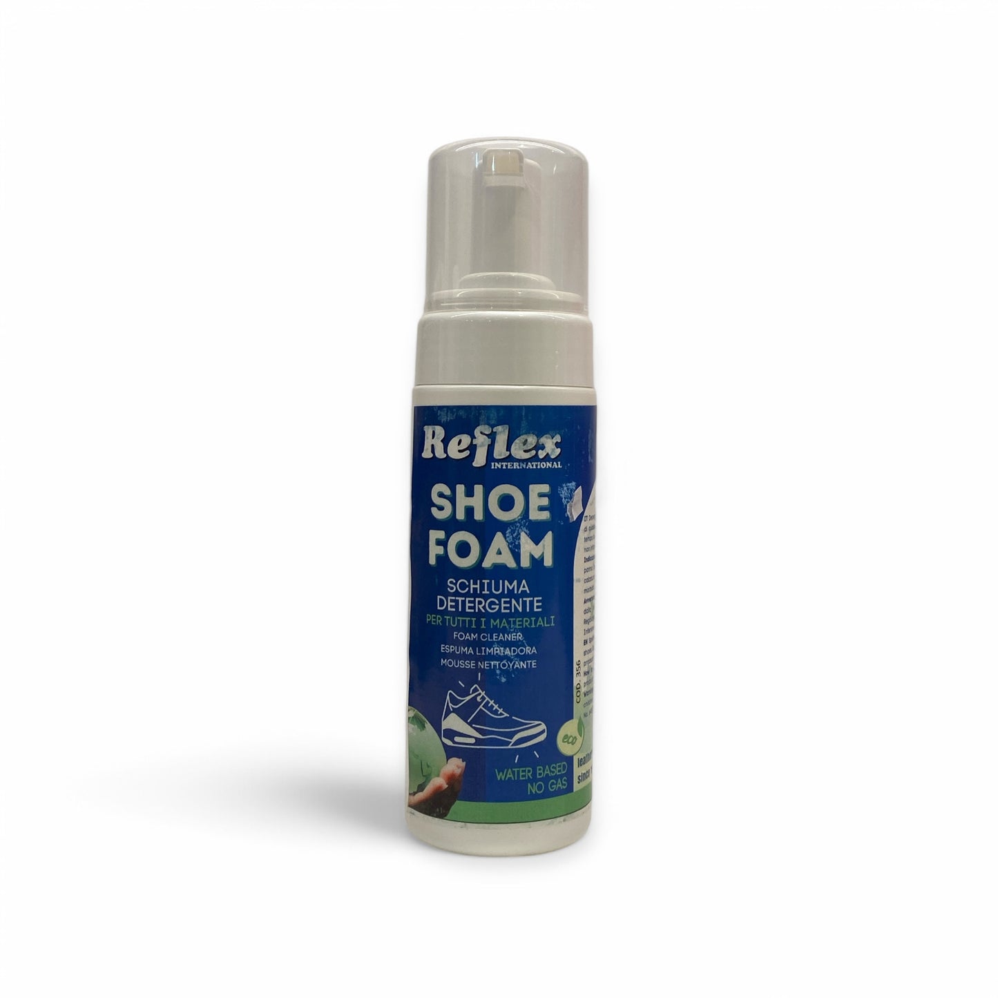SHOE FOAM Reflex: schiuma detergente per tutti i materiali