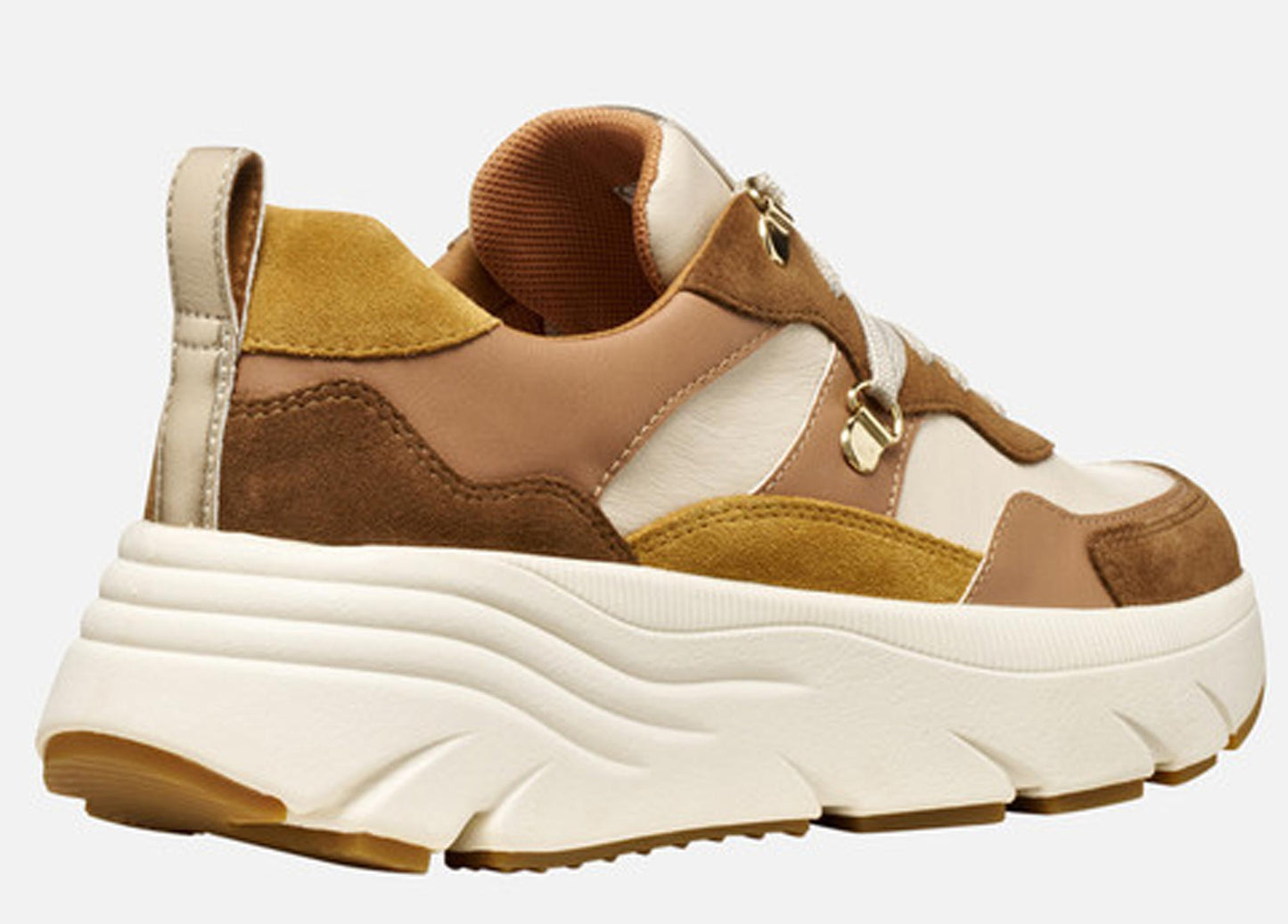 Sneakers GEOX "Diamanta" D36UFE beige