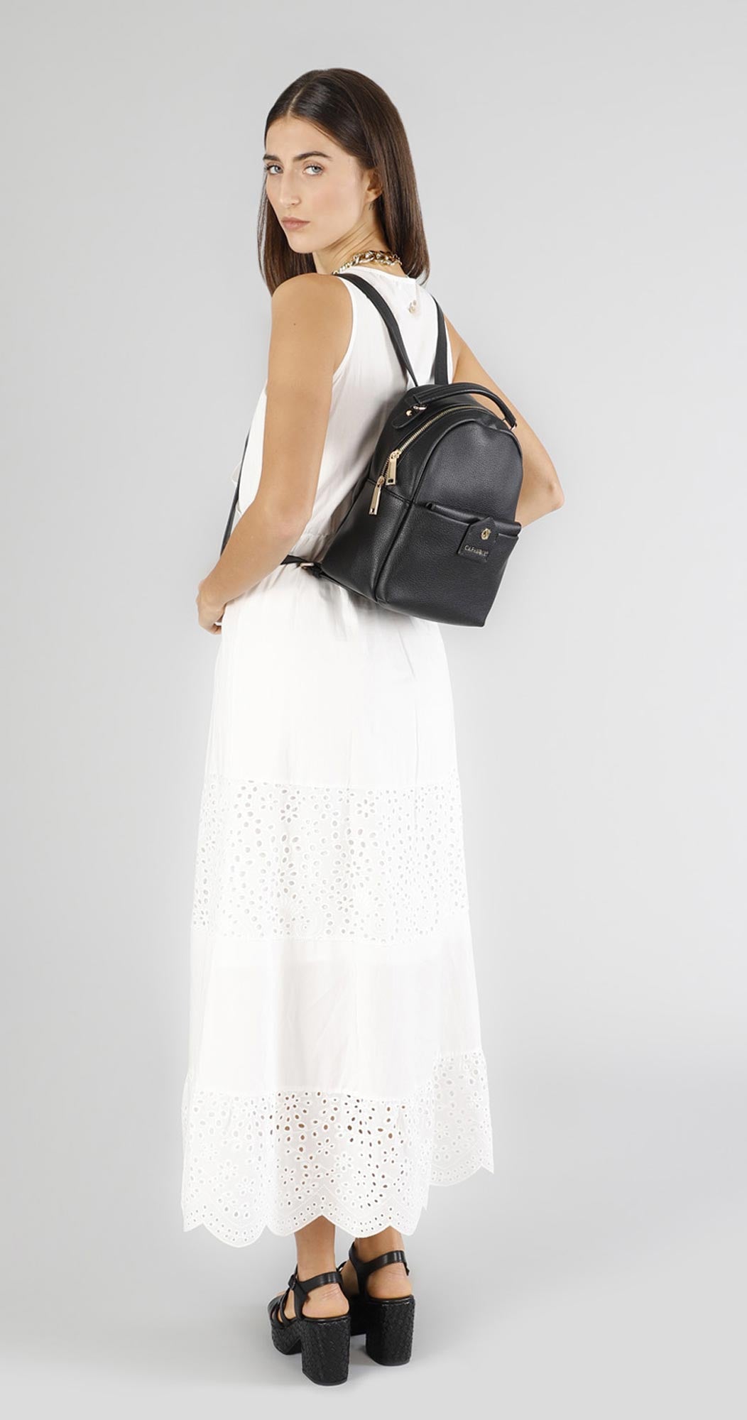 Zaino CafèNoir ME0812 borsa donna nera