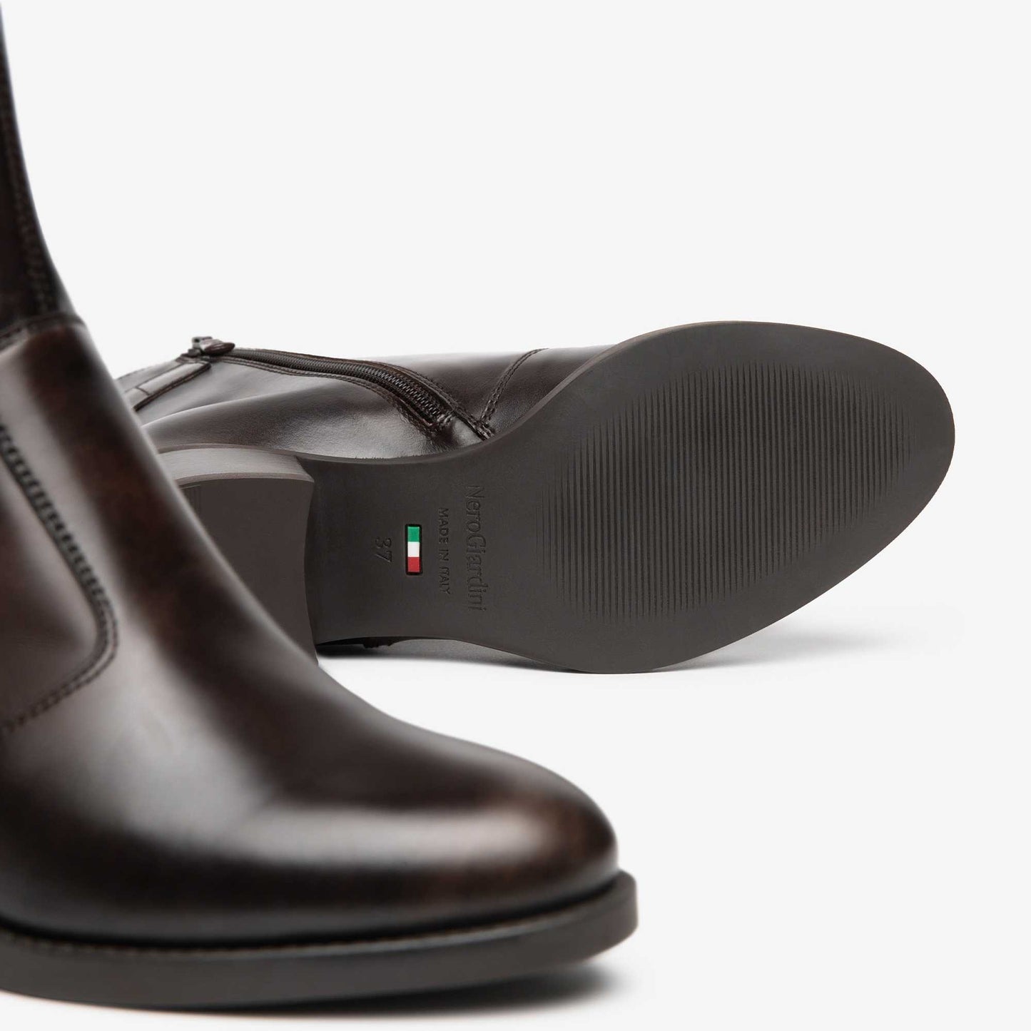 Tronchetti NeroGiardini I617211D-301 scarpa donna Marrone Caffé