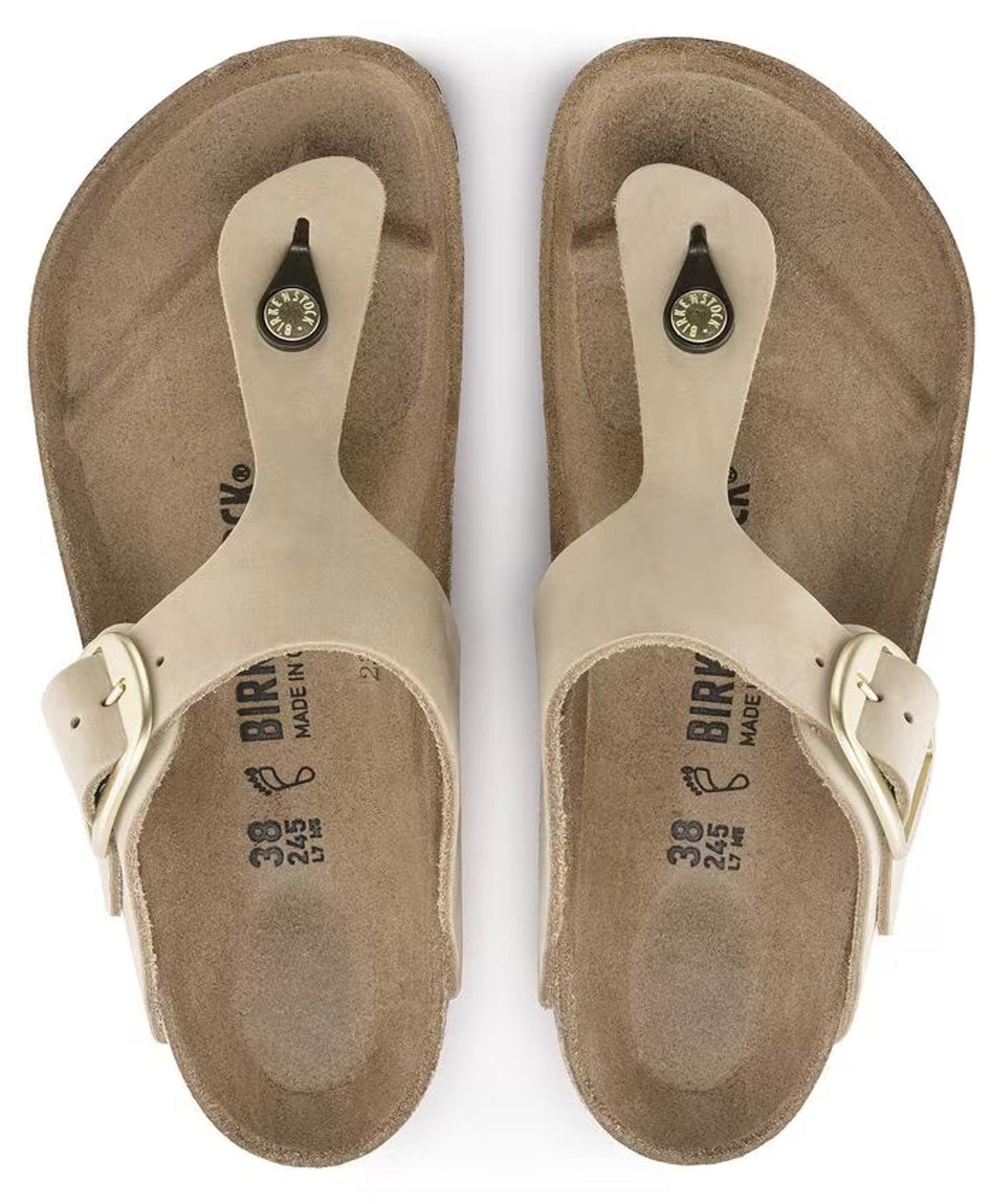 Sandali Gizeh Big Buckle Birkenstock 1023966 sandcastle (35-41)