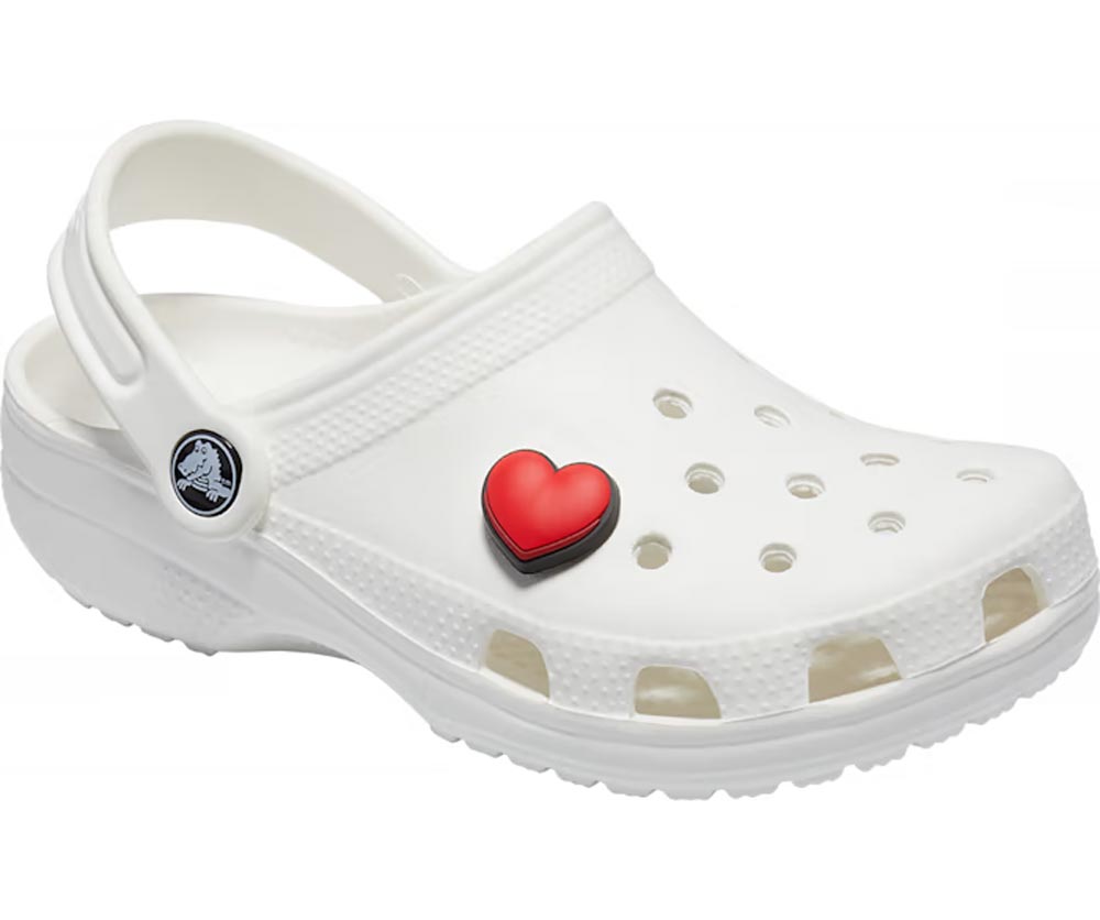 Jibbitz™ Charms per Sabot Unisex cuore