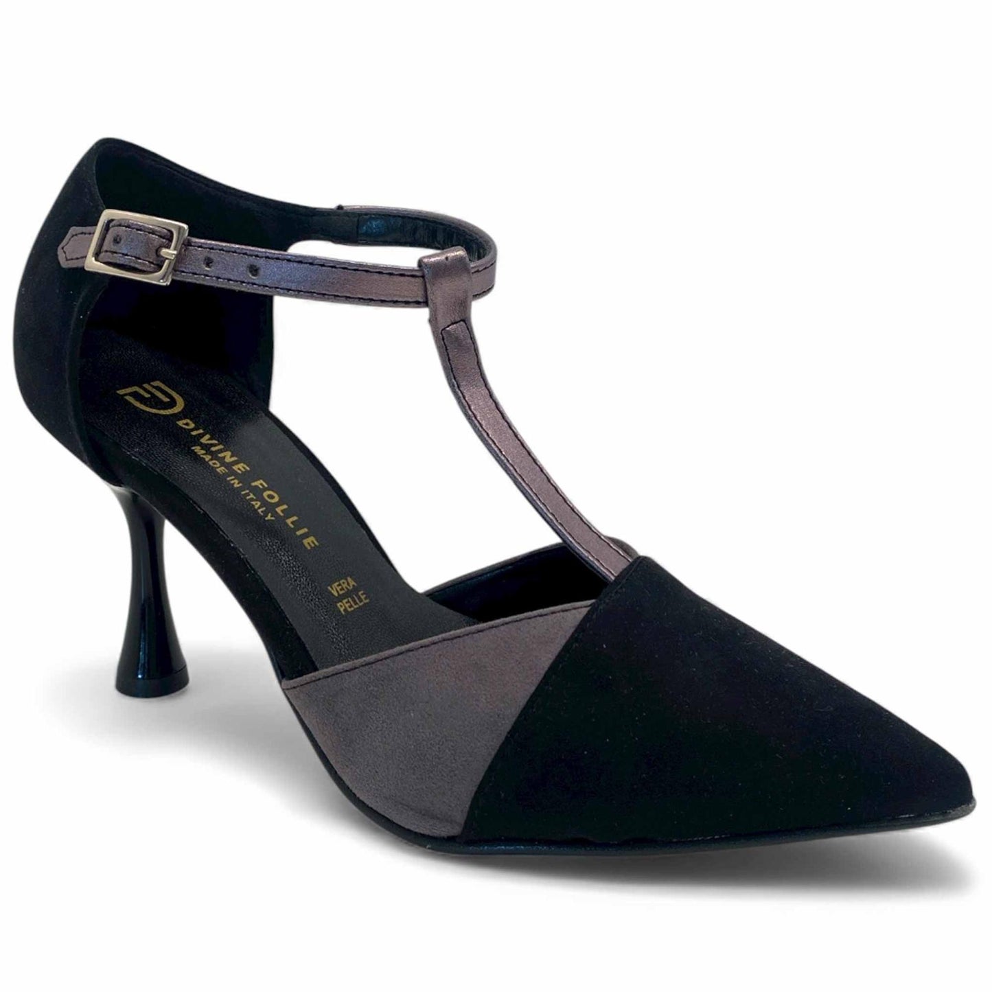 Decolte Divine Follie 8017 Grigio/Nero