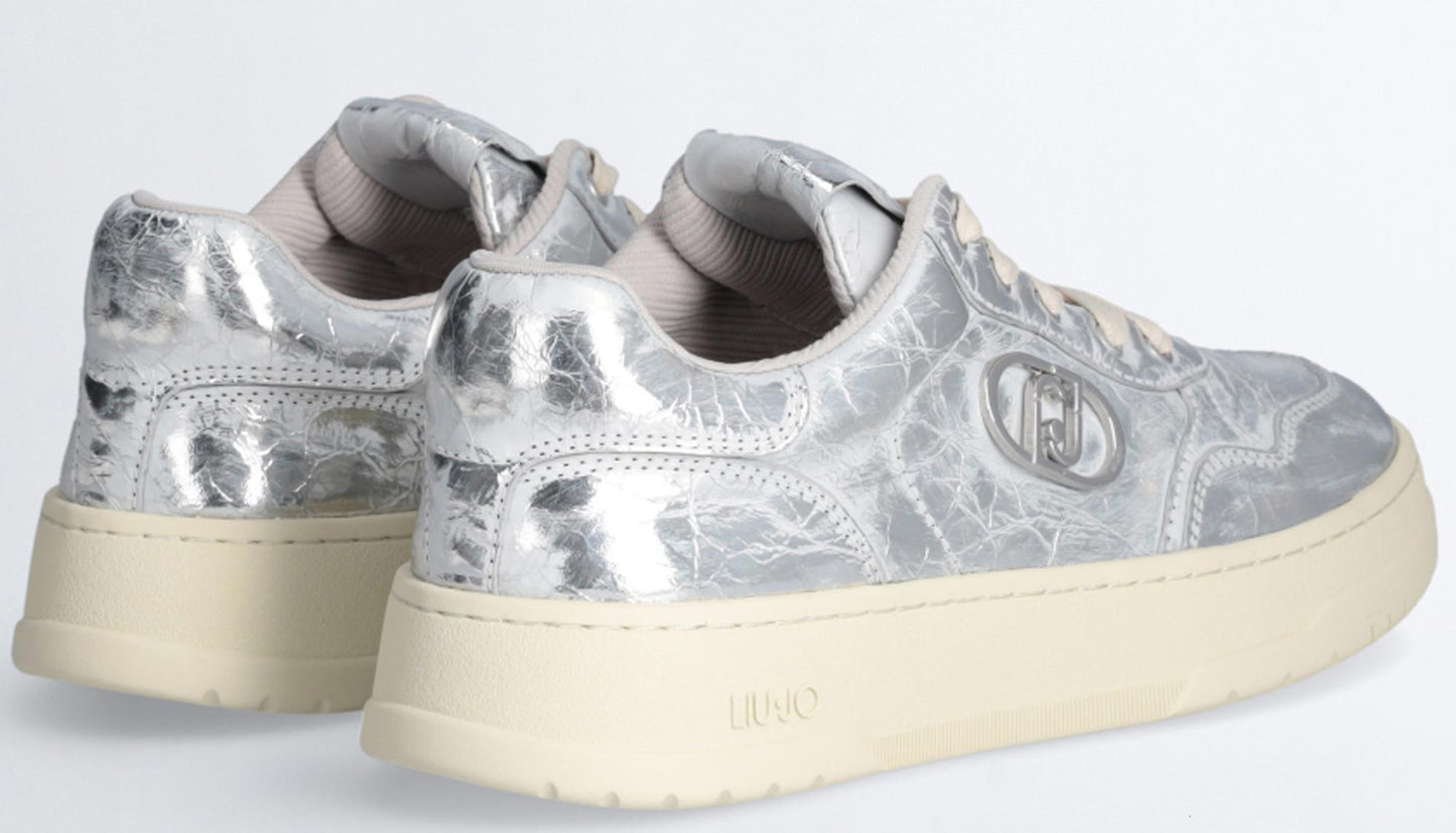 Sneakers LIU JO Me 03 BA5037 P0291 scarpe argento