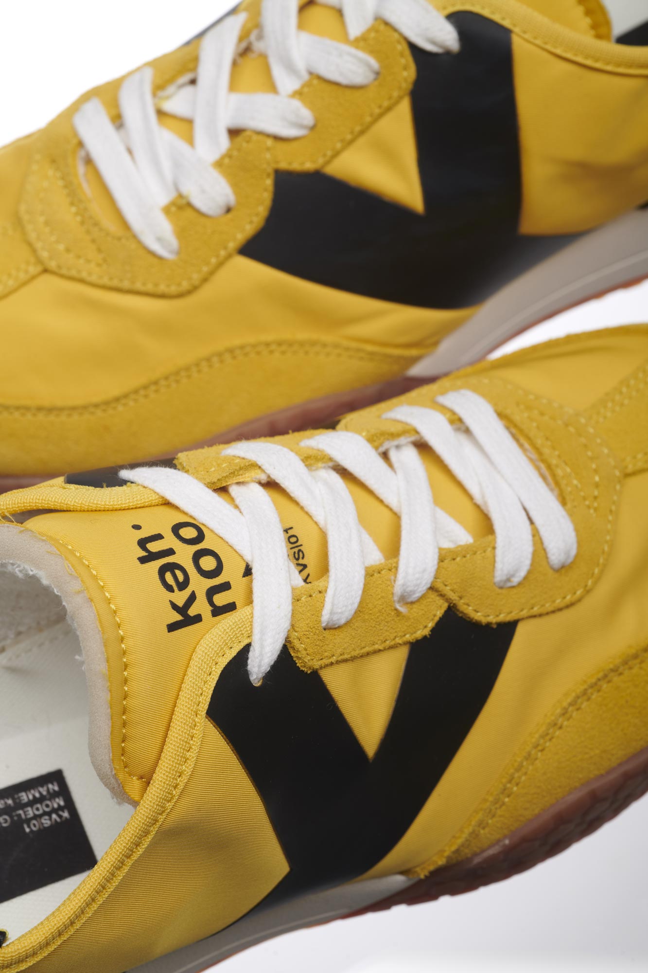 Sneakers Keh-Noo 9313 scarpe uomo giallo