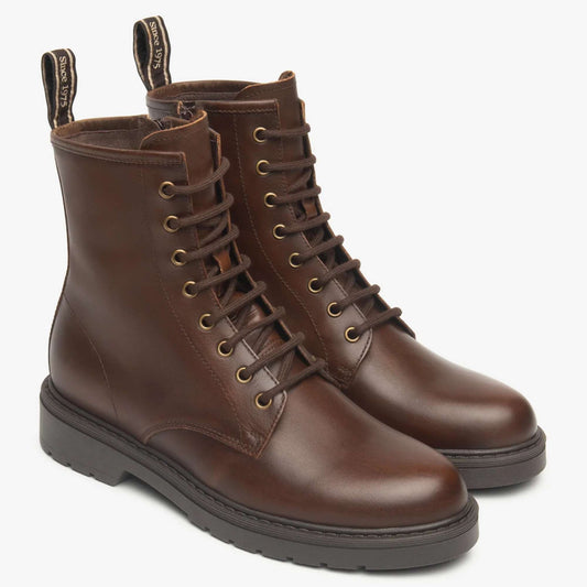 Anfibio NeroGiardini I513944D-412 Marrone Donna: stile Made in Italy per l'autunno inverno