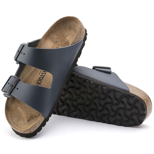 Sandali Arizona Birkenstock 051153 gin pelle blu (39-45)