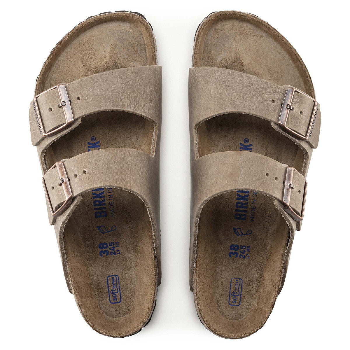 Sandali Birkenstock Arizona Soft 0552813 Marrone tabacco (35-41)