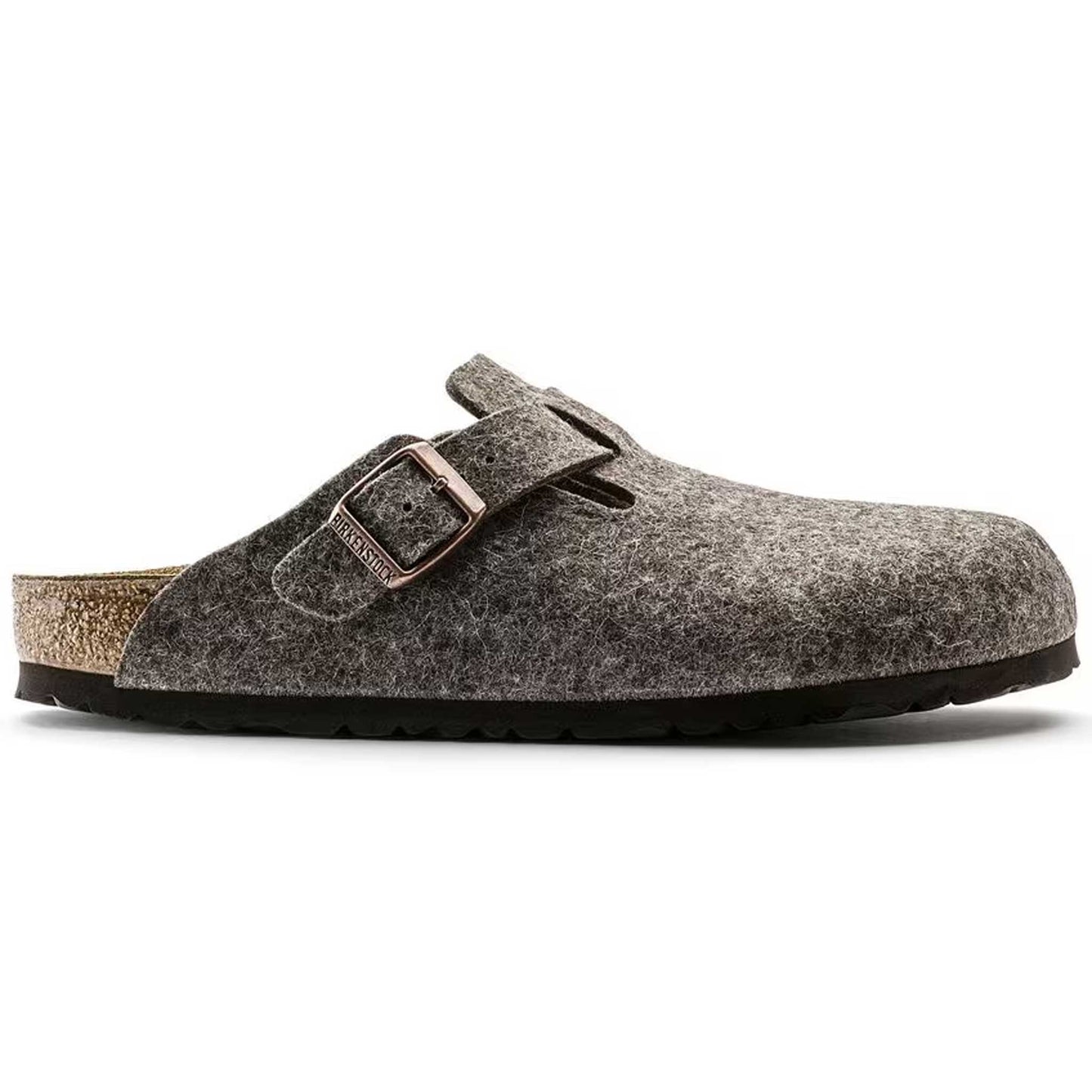 Sabot Birkenstock Boston Cacao 160583 Feltro Lana (41-46)