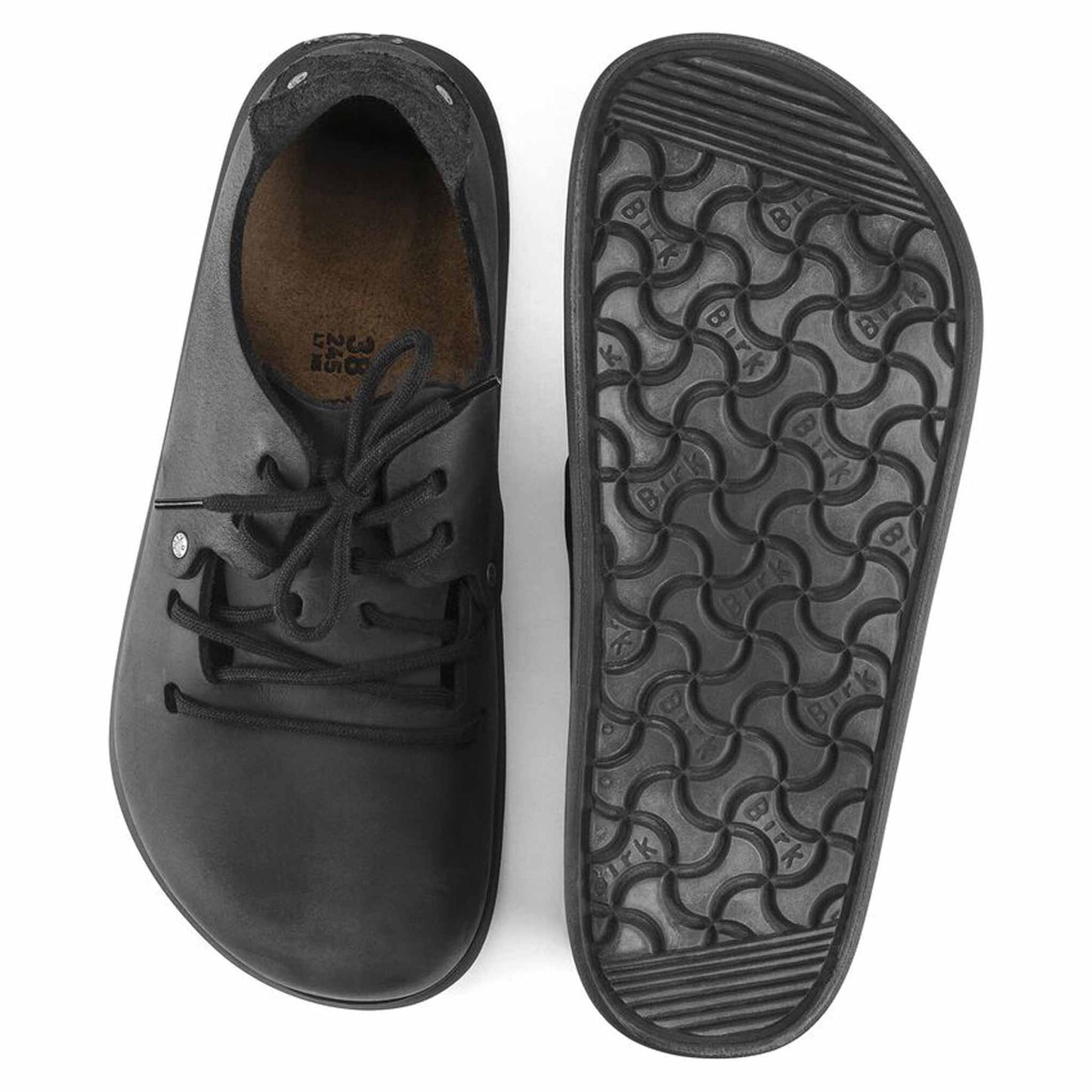 Scarpe Montana Birkenstock 199263 in pelle nera (41-45)