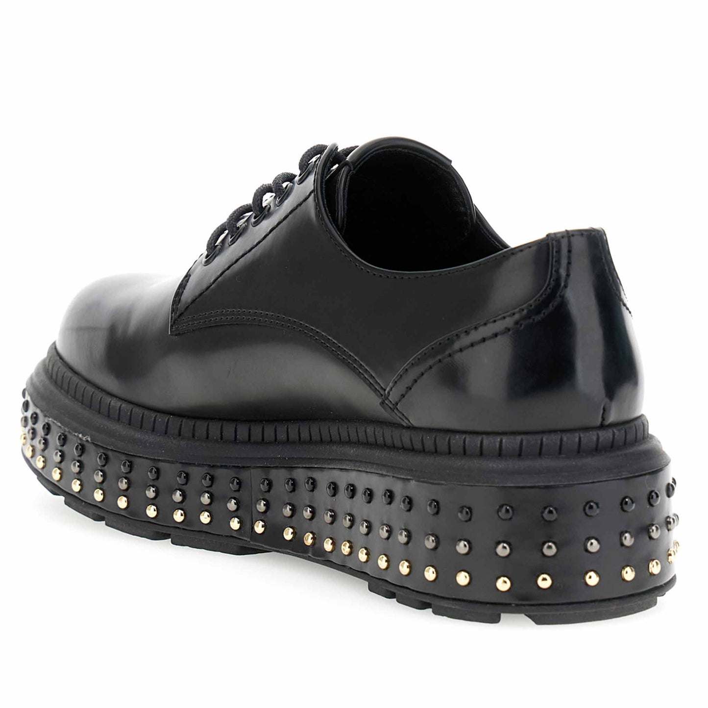 Stringata CafèNoir FC9600 platform borchiato