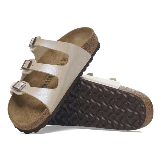 Sandali Florida Birkenstock bianco perlato 1029818