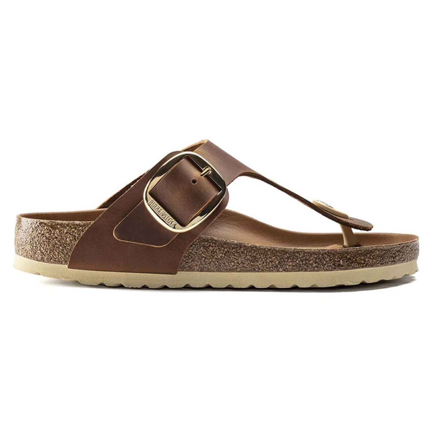 Sandali Gizeh Big Buckle Birkenstock 1018745 marrone cognac