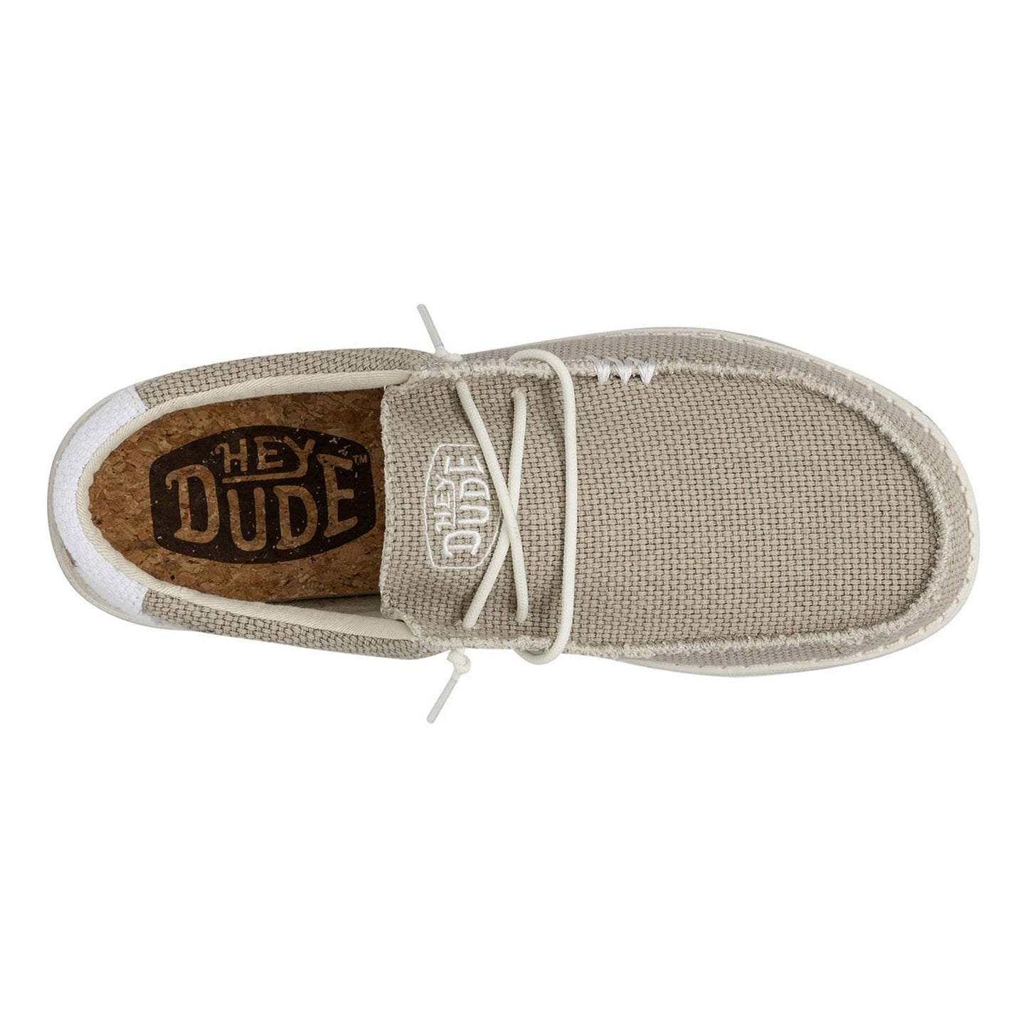 Scarpe Hey Dude Wally Braided Uomo 40003-1LB Grigio | Comode, leggere, slip-on