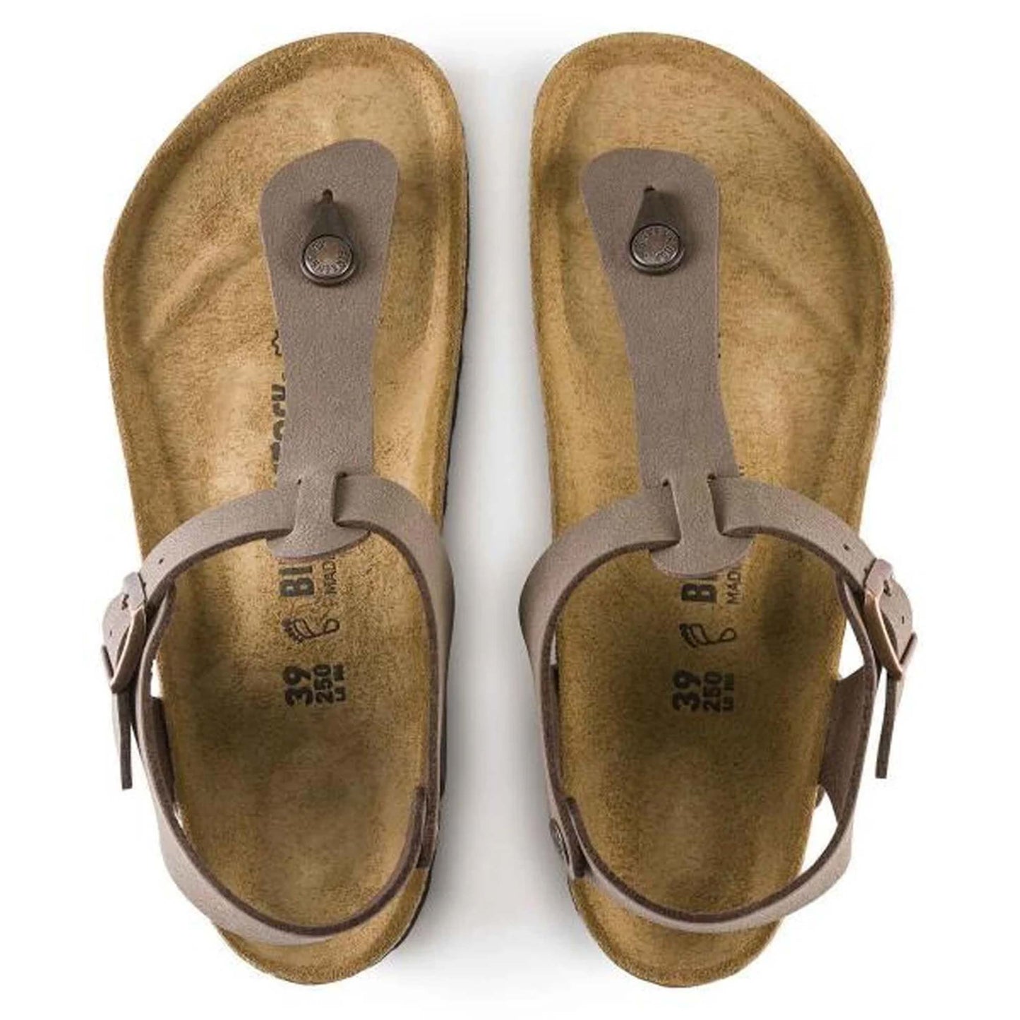 Sandali Birkenstock Kairo Mocca infradito con cinturino unisex | Calzata Normale 147131 (41-47)