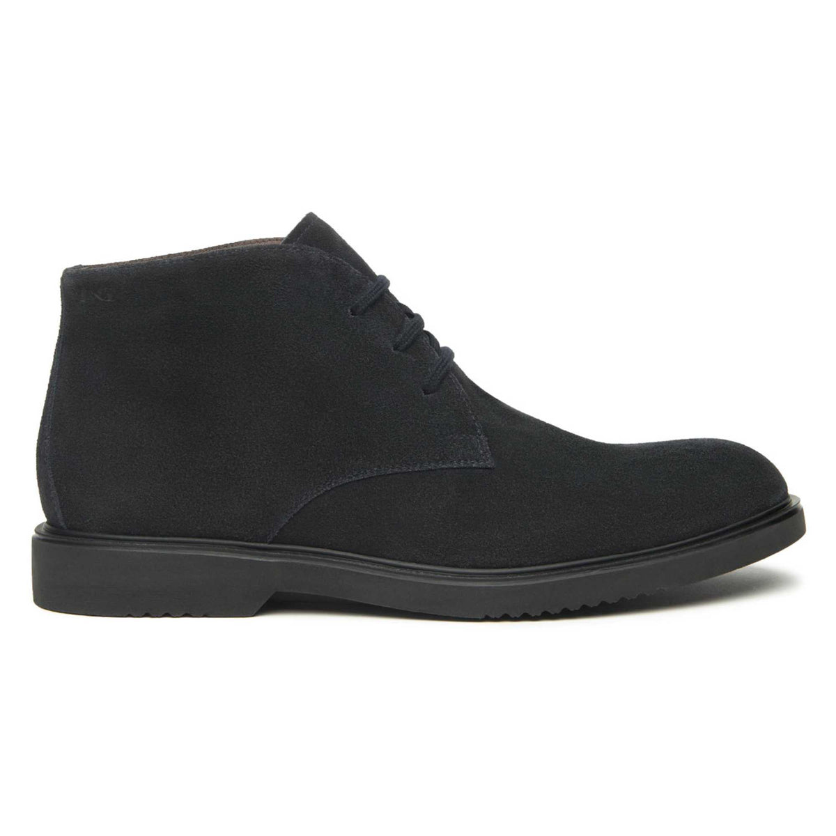 Polacchino NeroGiardini uomo blu in pelle scamosciata I500850U-200