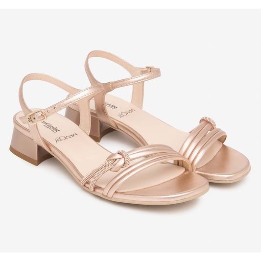 Sandali Nero Giardini Donna Tacco Basso in Pelle Rosa | E615731D-660