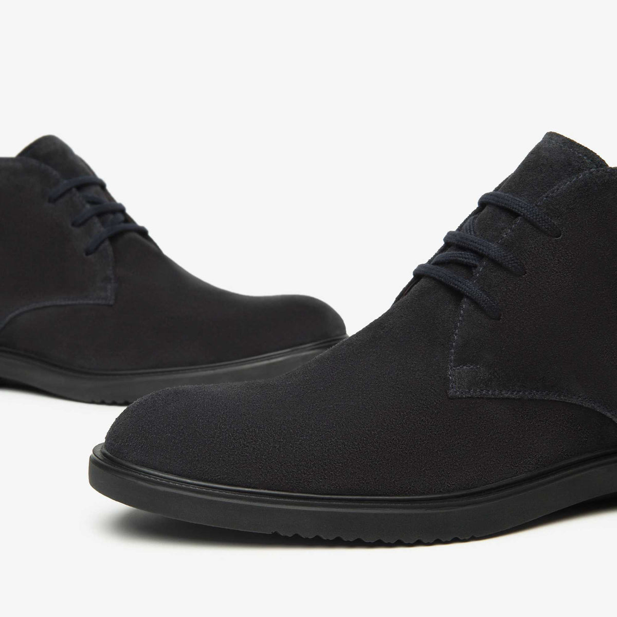 Scarpa polacchino NeroGiardini uomo blu Made in Italy