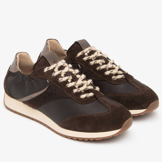 Sneakers NeroGiardini I617325D-300 Donna Marrone | Scarpe Made in Italy