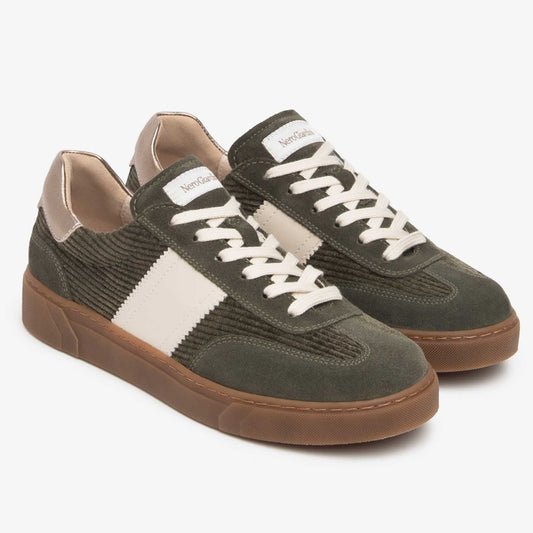 Sneakers NeroGiardini I617428D-503 Verde Donna | Scarpe Made in Italy