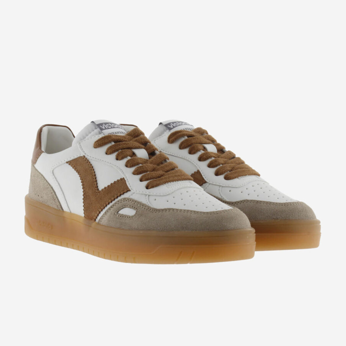Sneakers Victoria Seul 1257125 Uomo Bianco Marrone