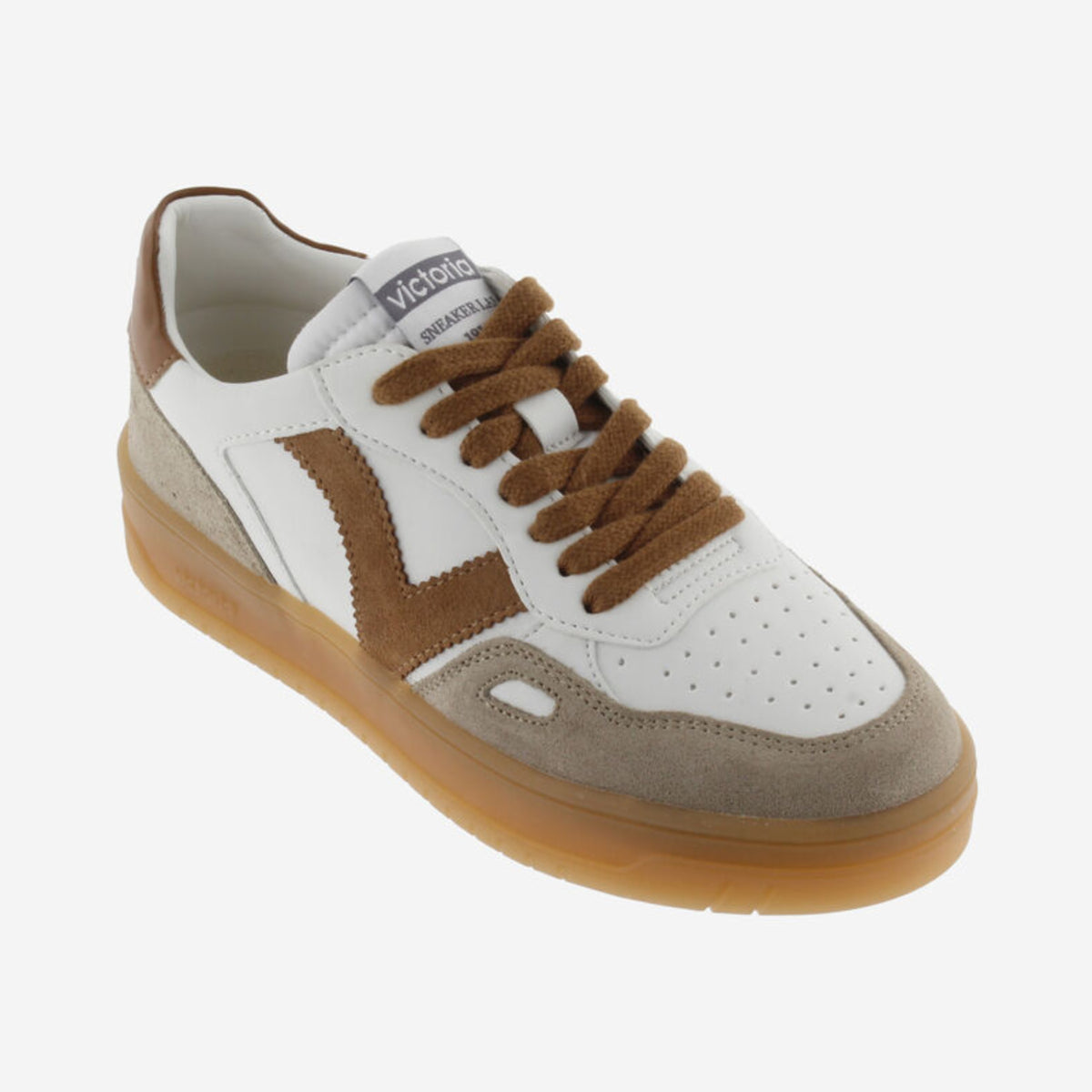 Sneakers Victoria Seul 1257125 Uomo Bianco Marrone