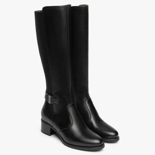 Stivali NeroGiardini Donna I617900D-100 Neri – Made in Italy