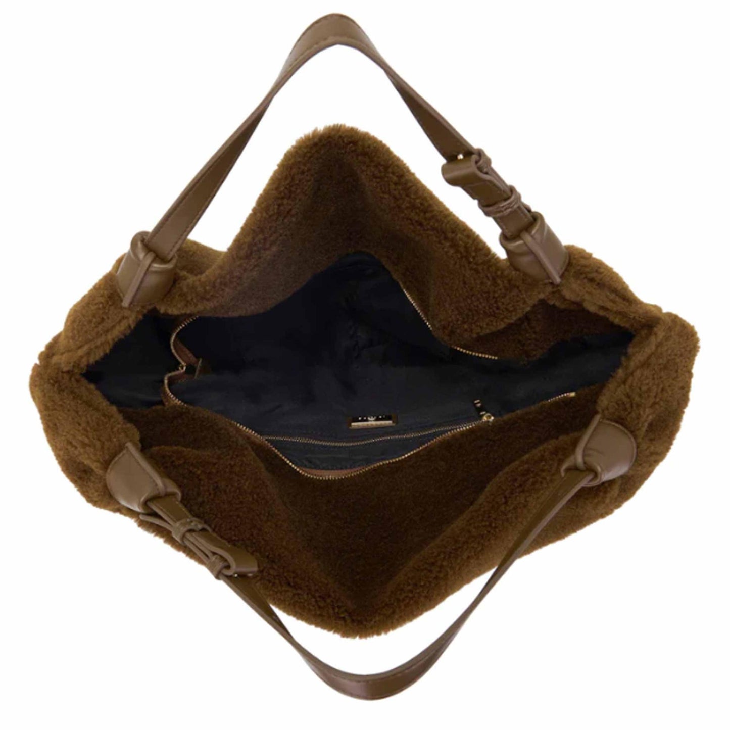 Shopper La Carrie 152M-TX-245 Teddy Soft marrone