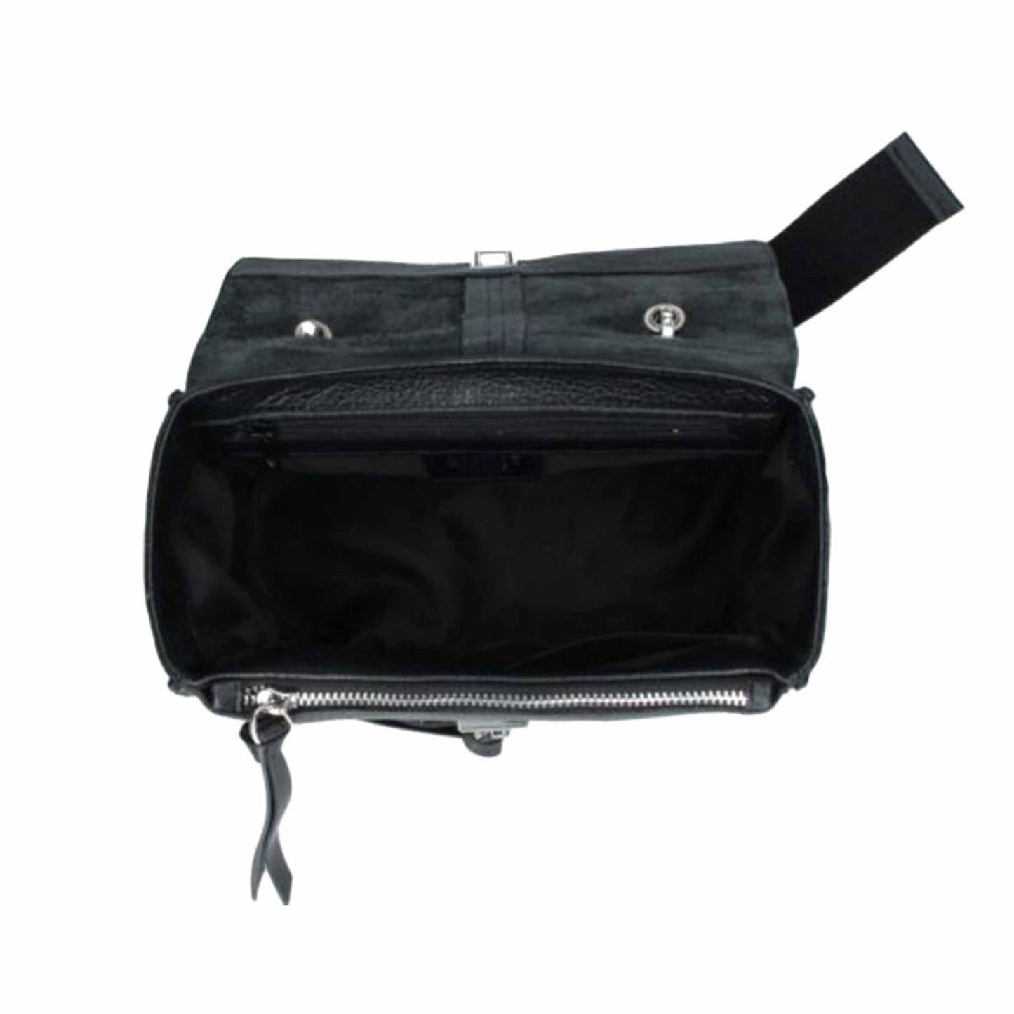 Mini bag REBELLE CHLOE SATCHEL S tracolla nero